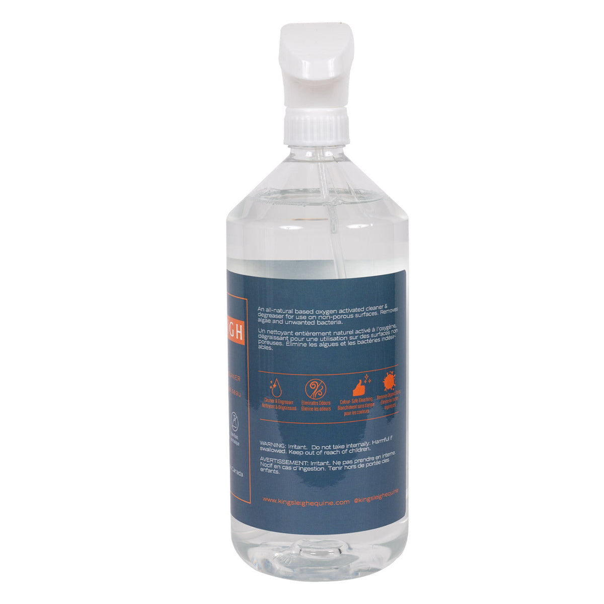 Large Trough Cleaner Kingsleigh Equine Trough & Bucket Cleaner W/ Sprayer 33.8 oz ...