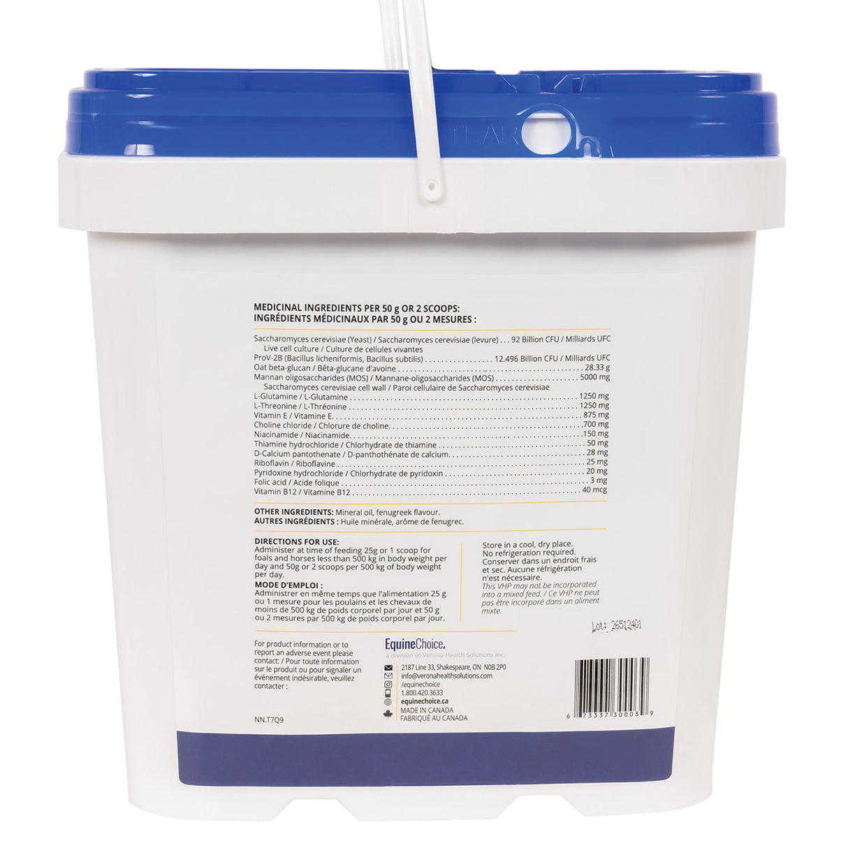 Equine Choice Prebiotic & Probiotic Granular 9.25 lb.