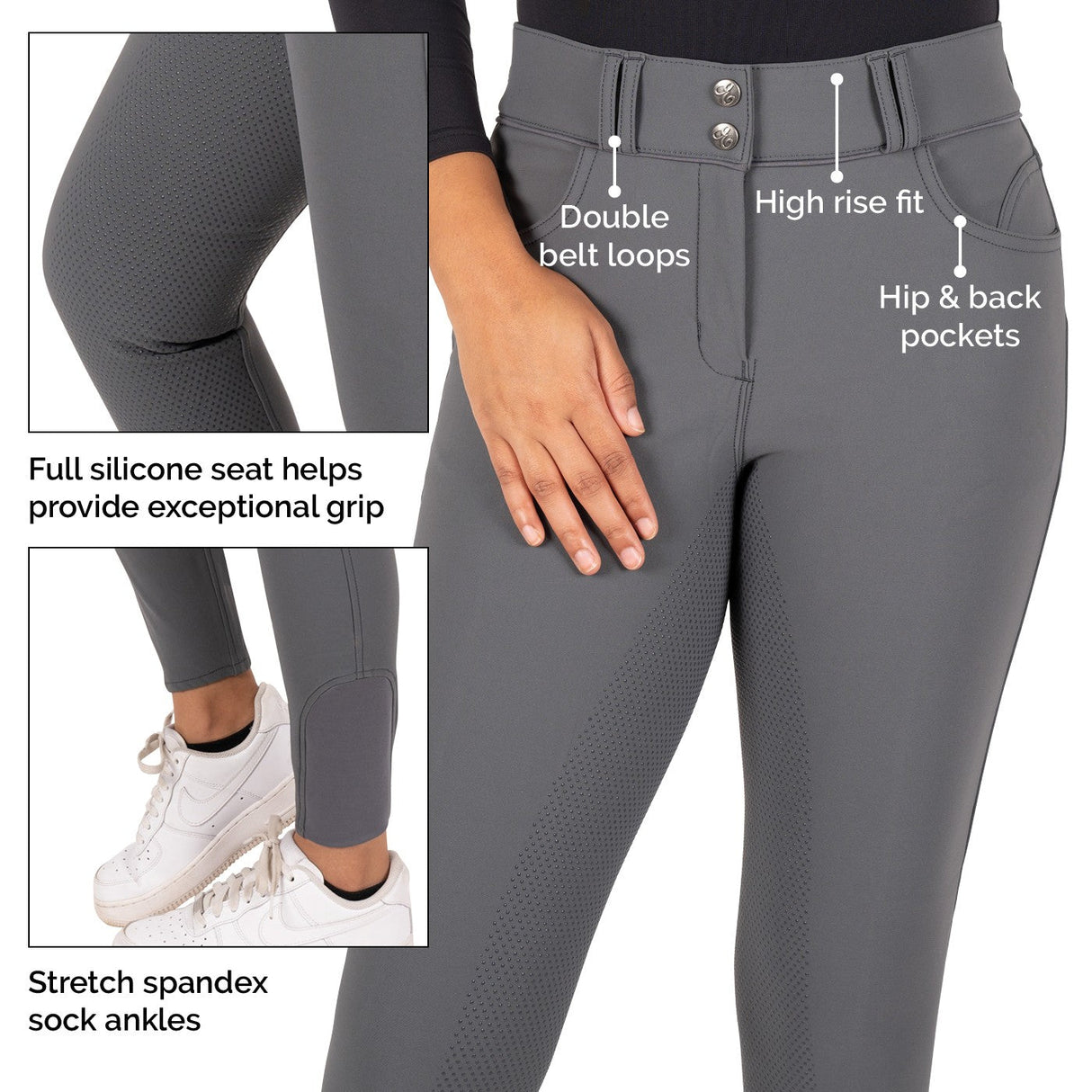 Elation Platinum Hudson High Rise Full Seat Breech