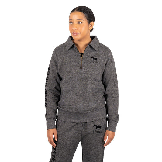 Aerion Equestrian Quarter Zip Polo Sweatshirt