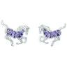 Kelley & Co Kid's Galloping Horse Earrings