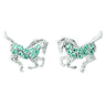 Kelley & Co Kid's Galloping Horse Earrings