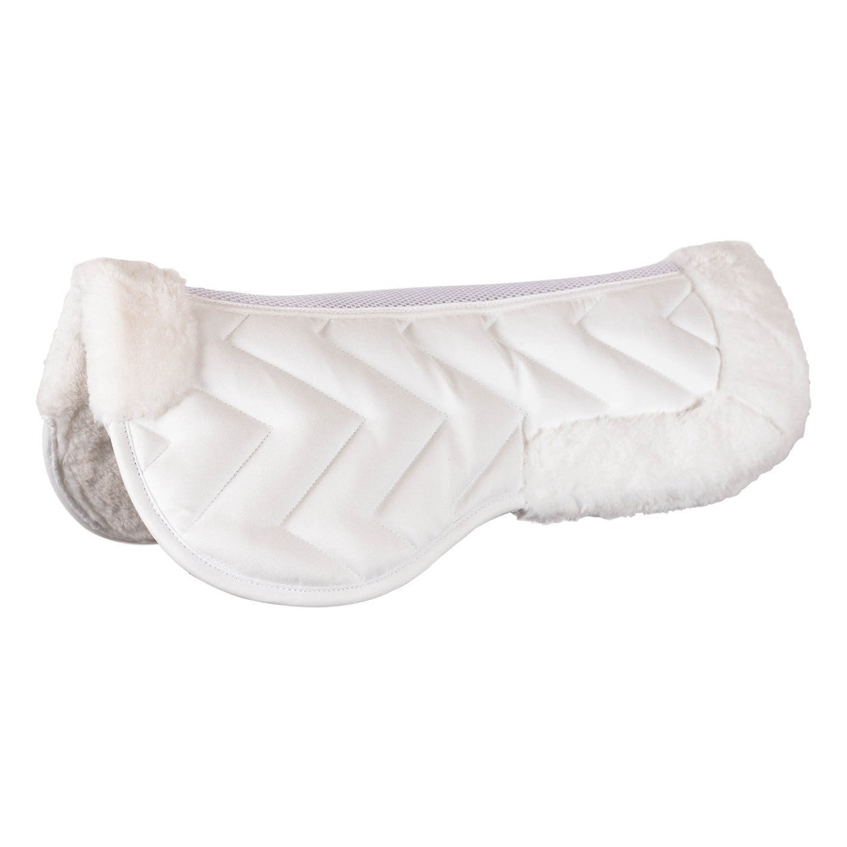Shedrow Synthetic Suede Half Pad W/ 3D Mesh Spine