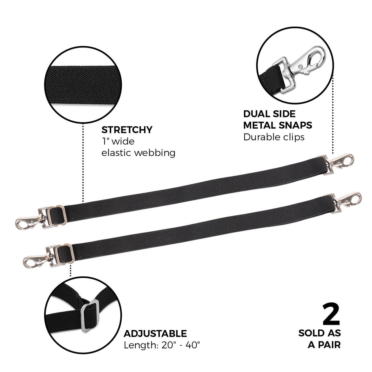 Supra Nylon Leg Straps