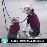 Shedrow K9 Brentwood Cable Knit Dog Sweater