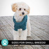 Shedrow K9 Brentwood Cable Knit Dog Sweater