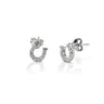 Kelly Herd Baby Horseshoe Earrings