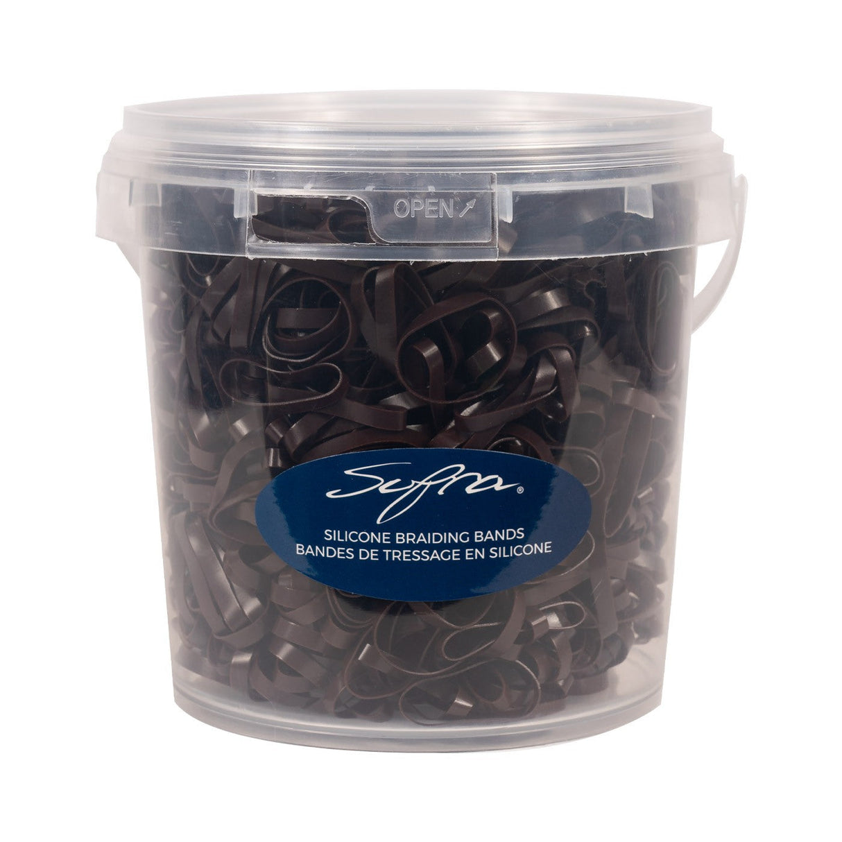 Supra Wide Braiding Elastics - Tub of 1500