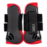 Shedrow Open Front Boots W/ Colored Lining