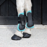 Shedrow Open Front Boots W/ Colored Lining