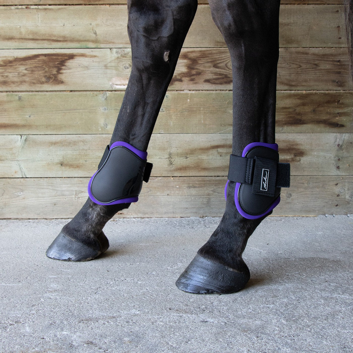 Shedrow Fetlock Boots W/ Colored Lining