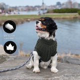 Shedrow K9 Brentwood Cable Knit Dog Sweater