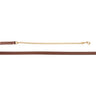 Val du Bois Fancy Stitched Leather Lead W/ 24 in. Brass Chain