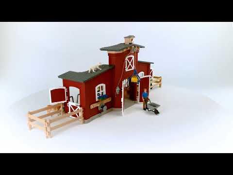 Schleich Farm World Red Barn