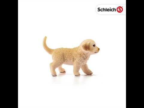 Schleich Farm World Golden Retriever Puppy
