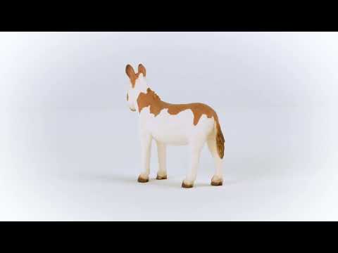 Schleich Farm World American Spotted Donkey