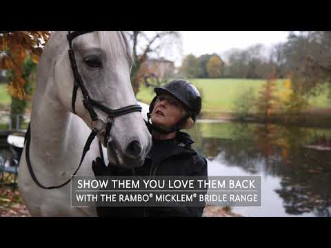 Rambo Micklem Deluxe Competition Bridle W/ Reins
