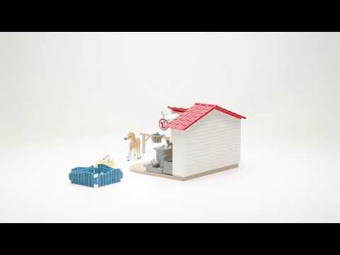 Schleich Farm World Vet Practice W/ Pets
