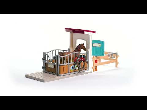 Schleich Horse Club Horse Box W/ Hannah & Cayenne