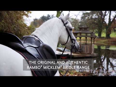 Rambo Micklem Deluxe Competition Bridle W/ Reins