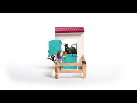 Schleich Horse Club Horse Box W/ Lisa & Storm